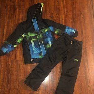 Boys Winter Ski coat & Matching snow pants